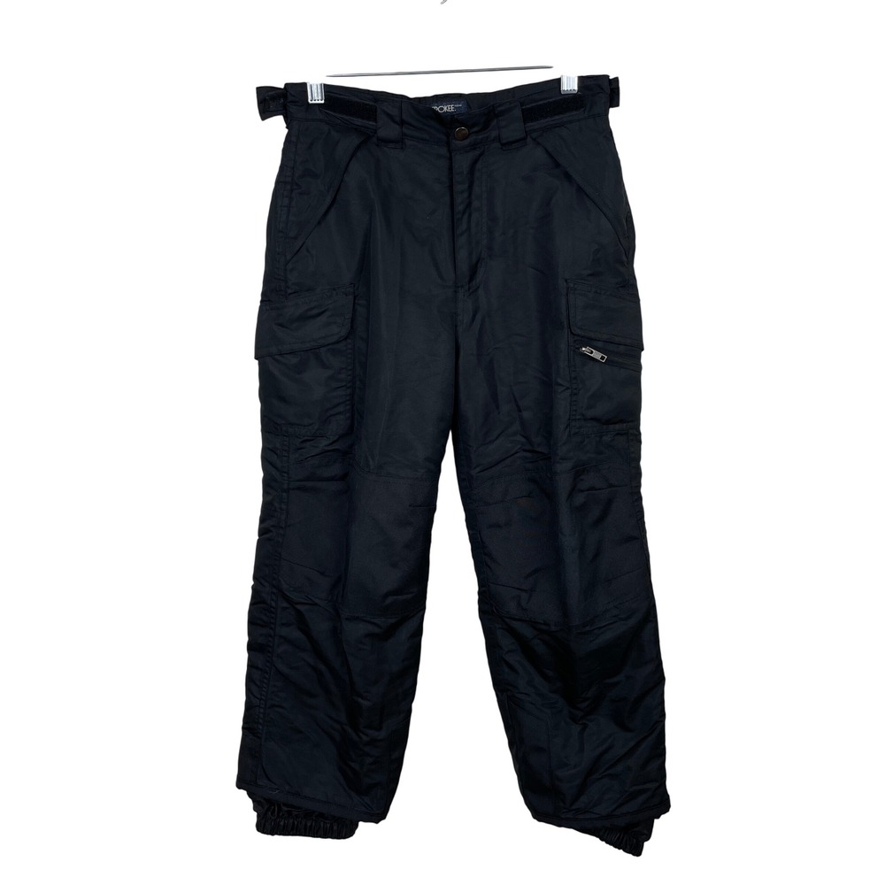 Cherokee Snow‎ Ski Pants Youth Medium Black Winter Insulated Snowboard